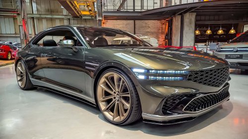 We Saw the Genesis X Gran Coupe Concept In Person. It's Gorgeous