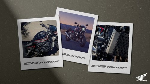 Honda, La Honda CB1000F es una moto real y nos alegra mucho