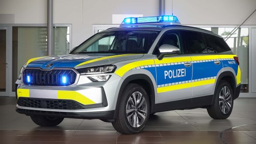 Skoda, Skoda Kodiaq, Die Polizei in Hessen fährt jetzt Skoda Kodiaq