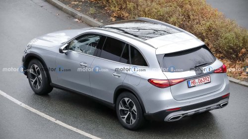 Mercedes, Mercedes GLC erstmals mit Facelift erwischt