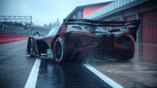 Bugatti produce el último Bolide de circuito con motor W16