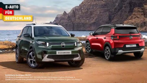 Citroen hat jetzt ein Elektroauto für unter 8.000 Euro