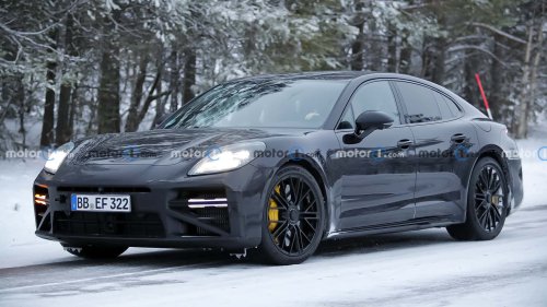 Porsche Panamera: Facelift für 2026 erwischt