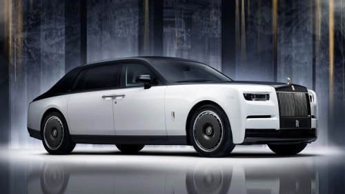 El centenario Rolls-Royce Phantom es de oro de 24 quilates