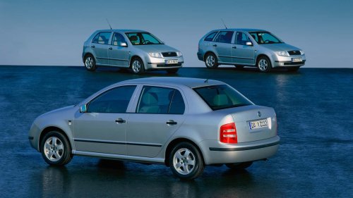 Skoda Fabia, Ja, es gab den Skoda Fabia mal mit Stufenheck
