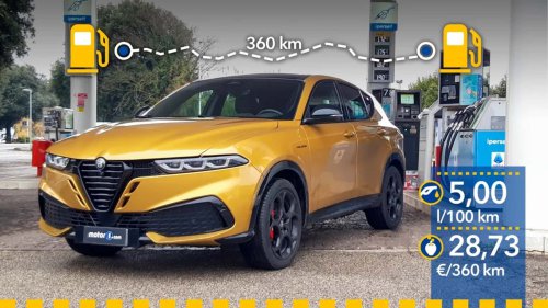 Alfa Romeo Tonale Ibrida Plug-In 2026, prueba de consumo real
