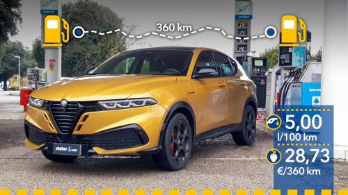 Alfa Romeo Tonale Ibrida Plug-In 2026, prueba de consumo real