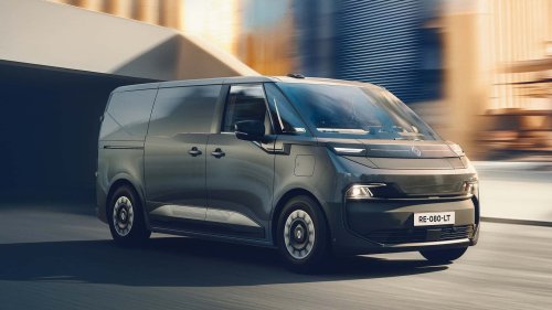 Nouveau Renault Trafic électrique, le premier de son genre