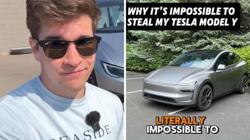 Pengemudi Tesla Katakan Mustahil untuk Mencuri Tesla Miliknya