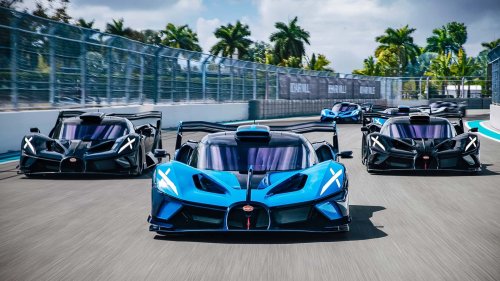Bugatti, Bugatti Bolide, The Bugatti Bolide Takes On Miami's F1 Track