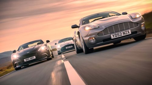 Aston Martin, Aston Martin Vanquish: 007-Dienstfahrzeug feiert 25-Jähriges