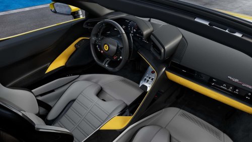 Ferrari, Ferrari Testarossa, Ferrari 849 Testarossa : L'intérieur de la nouvelle supercar du cheval cabré