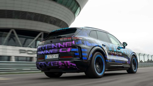 The Porsche Cayenne Electric's Interior Is an Ode to Screens