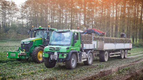 Drei neue Unimog für die Landwirtschaft