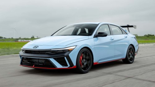 This Bonkers Hyundai Elantra N Track Car Is Coming to America
