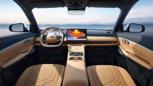 Geely Starray, l’intérieur du nouveau SUV hybride chinois