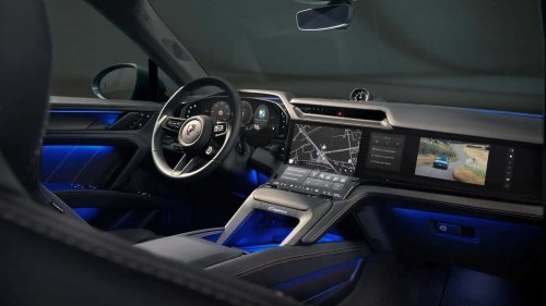 Porsche Cayenne Electric erhält Cockpit mit neuem "Flow Display"