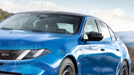 BMW, BMW M5, La nouvelle BMW M5 effectue des tours de piste sur le Nürburgring