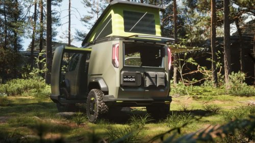 Kia, Kia y su increíble camper todoterreno buscan familias aventureras
