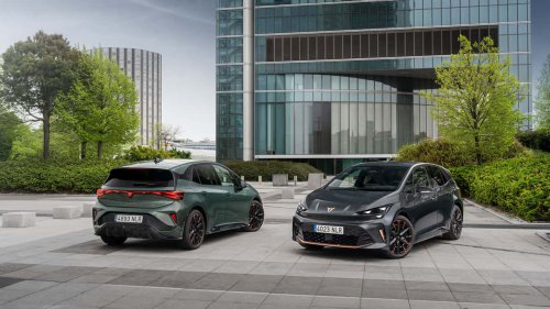 Al volante del esperado CUPRA Born  VZ 2026: con 326 CV y batería de 79 kWh