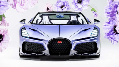 Bugatti W16 Mistral als Lavendel-Unikat: Sweet Caroline