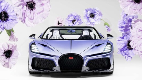 Bugatti, Bugatti W16 Mistral "Caroline" : l’art rencontre l’hypercar