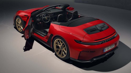 The Porsche 911 GT3 S/C Is A Manual-Only GT3 Convertible