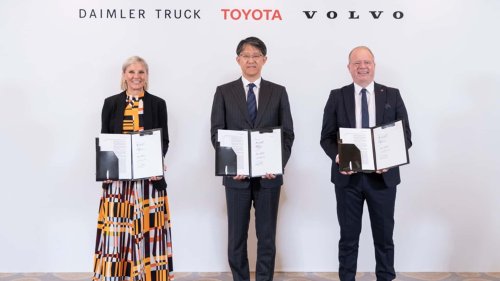 Toyota s’allie à Daimler et Volvo pour l’hydrogène