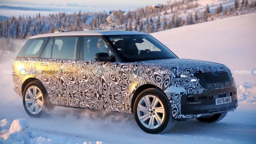 Range Rover, Rover, Range Rover mit dezentem Facelift für 2027 erwischt