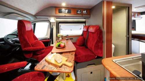 Camping-car Star Wars : L'Étoile de la Mort de Dark Vador sur roues