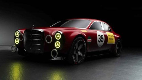 Mercedes, La sportive Mercedes qui n'a jamais vu le jour, inspirée par une icône du passé