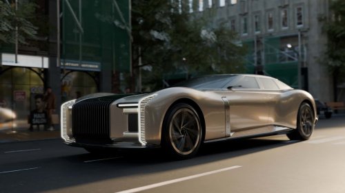 This Hybrid Limousine Concept Is Fit For A Bond Villain