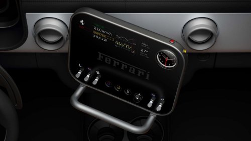 Offiziell: Ferraris Elektroauto heißt "Luce" und hat ein grandioses Interieur