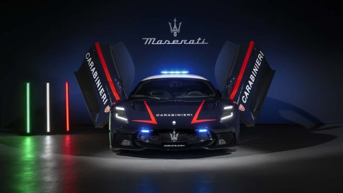 Maserati, Une Maserati pour la police italienne