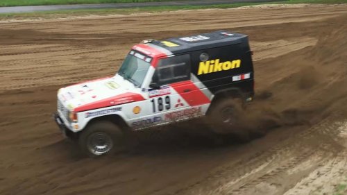 Mitsubishi, Mitsubishi Pajero, El primer Mitsubishi Pajero ganador del Dakar se restaura (vídeo)