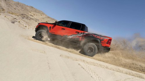 Voici le nouveau Ram 1500 SRT TRX de 777 chevaux. Le "Rex" est de retour !