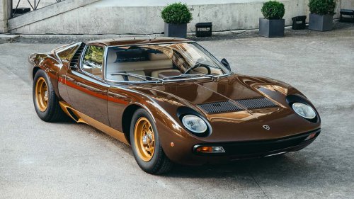 Lamborghini zeigt herrlich restaurierten Miura SV von 1972