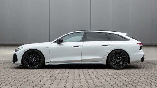 Der Audi A6 Avant 2.0 TDI Quattro mit H&R Tieferlegungsfedern