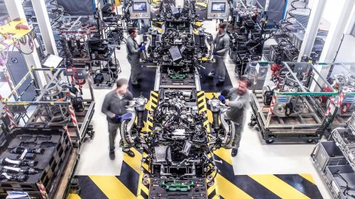 Le centre technique où sont conçues les voitures de luxe de demain