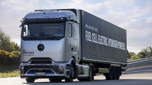 Le camion à hydrogène Mercedes-Benz NextGenH2 Truck en route vers la production