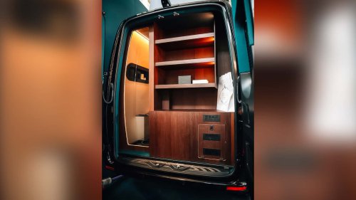 Sensación de yate en una Mercedes Sprinter: esta camper es puro lujo