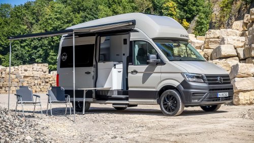 VW Grand California 600 Dune: Sondermodell in Wüsten-Optik