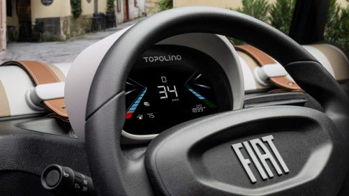 Fiat, Désormais, la Fiat Topolino est aussi disponible en coloris Corail