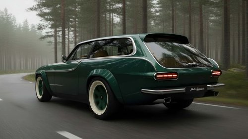 Volvo, This Volvo P1800 Restomod Is Just Perfect