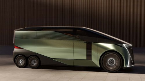 Lexus LS Concept: monovolumen premium de seis ruedas