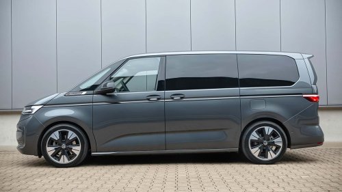 The better way: VW Bus T7 Multivan mit H&R-Tieferlegungsfedern