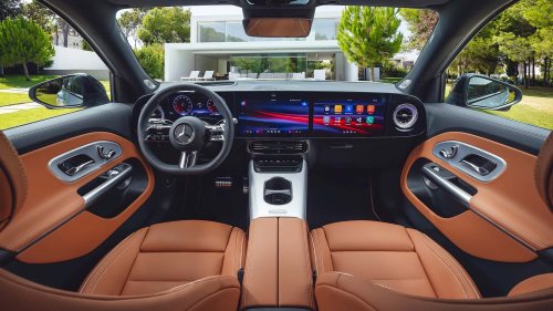 Nouvelle Mercedes GLB (2026), l'intérieur et le coffre