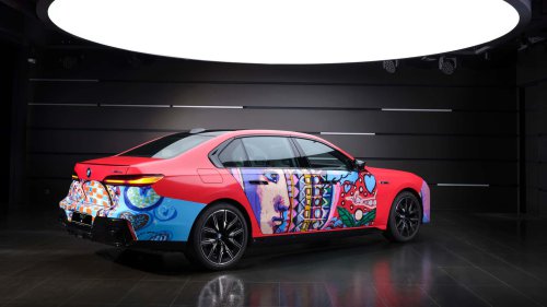 BMW, BMW i7, BMW i7 als mobile Leinwand auf der Frieze Seoul 2025