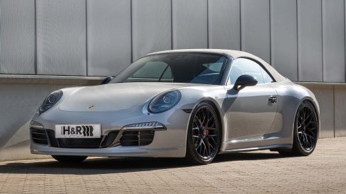Porsche 911 991 Carrera GTS mit H&R-Gewindefahrwerk