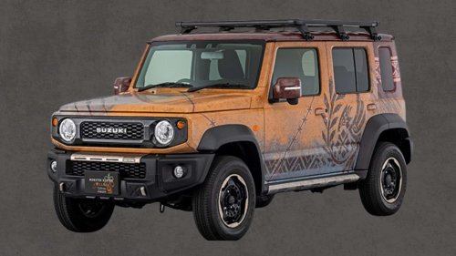 Esta SuzukiDR-Z4S es la combinación perfecta para tu Jimny 4x4